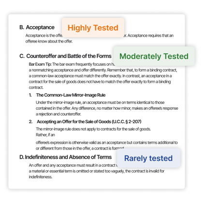 Quimbee Bar Review Coursebook & Outlines | Quimbee